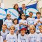 Danube Day 2015 in Austria: Federal Ministers, Jörg Leichtfried (left) and Andrä Rupprechter (right), and Vienna Environment Councillor, Ulli Sima (centre), with Viennese pupils © Danube Day Austria